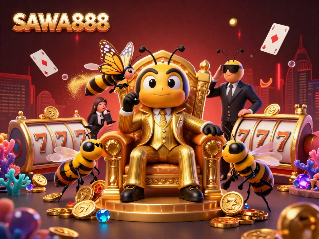 Experience thrilling gameplay on SAWA888 with the buzzing energy of slots, jackpots, and excitement.