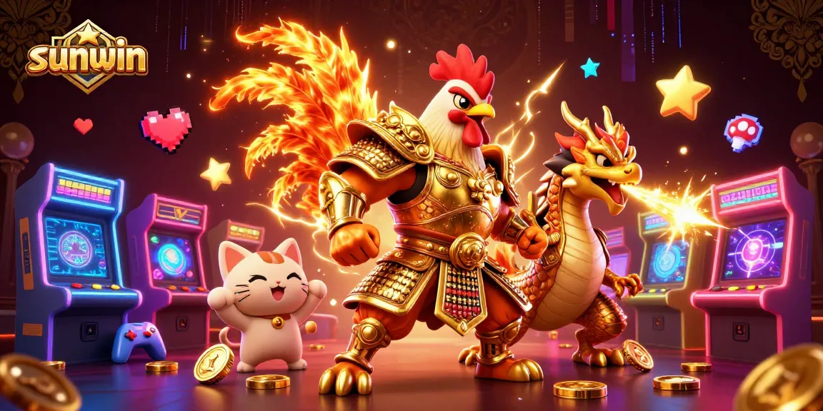 Sunwin captivates players with vibrant 3D characters engaging in thrilling casino action.